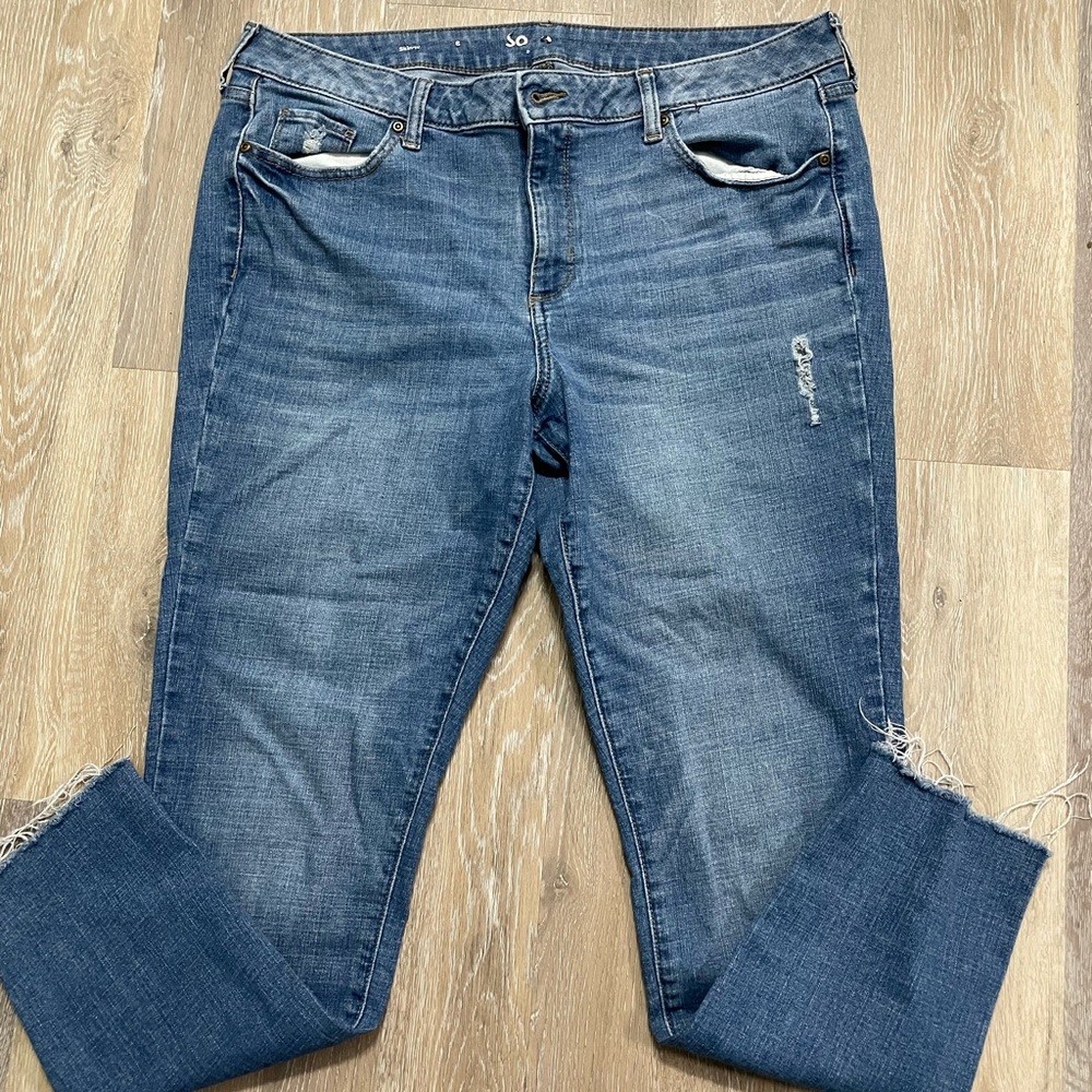 Skinny-fit Blue Jeans for Women